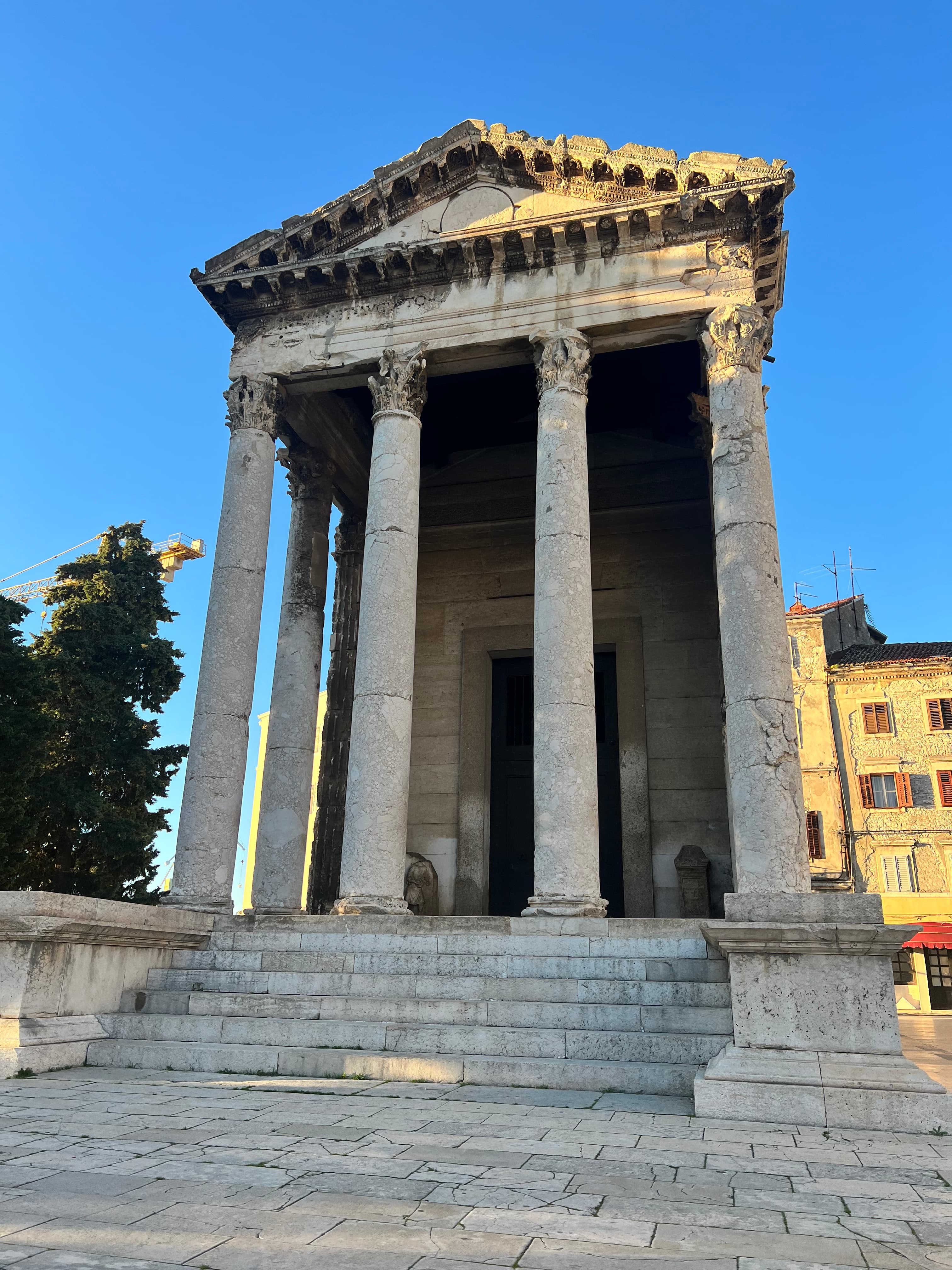 Pula's Cathedral: A Church Built on a Basilica Built on Something Roman